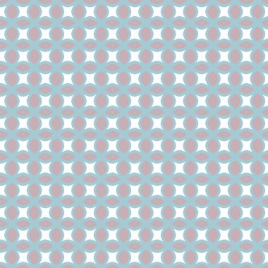 Geometrik şekilli kusursuz desen, vektör illüstrasyonu