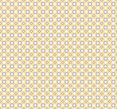 Geometrik şekilli kusursuz desen, vektör illüstrasyonu