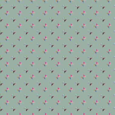 soyut kaleydoskop kumaş dikişsiz arkaplan, vektör illüstrasyonu 