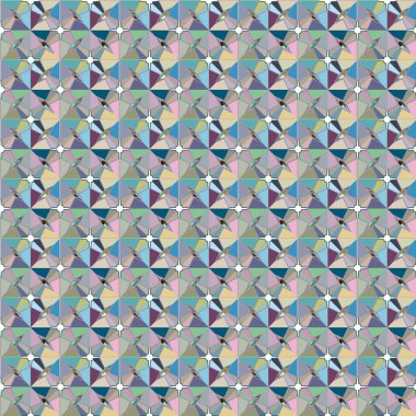 soyut kaleydoskop kumaş dikişsiz arkaplan, vektör illüstrasyonu 