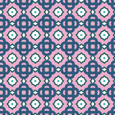 soyut kaleydoskop kumaş dikişsiz arkaplan, vektör illüstrasyonu 