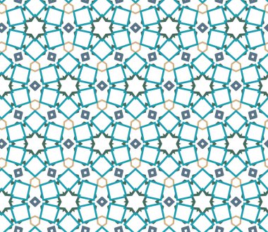 soyut kaleydoskop kumaş dikişsiz arkaplan, vektör illüstrasyonu 