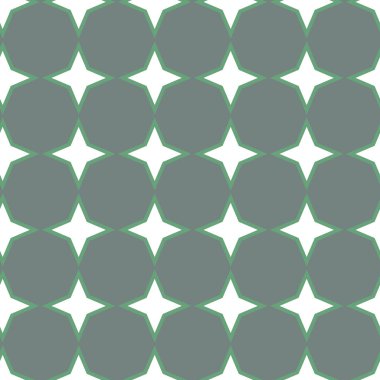 Geometrik şekilli kusursuz desen, vektör illüstrasyonu