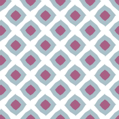 Geometrik şekilli kusursuz desen, vektör illüstrasyonu