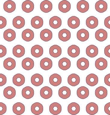 soyut kaleydoskop kumaş dikişsiz arkaplan, vektör illüstrasyonu 