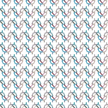 soyut kaleydoskop kumaş dikişsiz arkaplan, vektör illüstrasyonu 