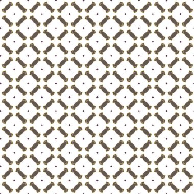 Geometrik şekilli kusursuz desen, vektör illüstrasyonu