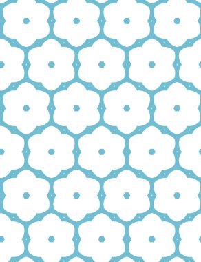 Geometrik şekilli kusursuz desen, vektör illüstrasyonu