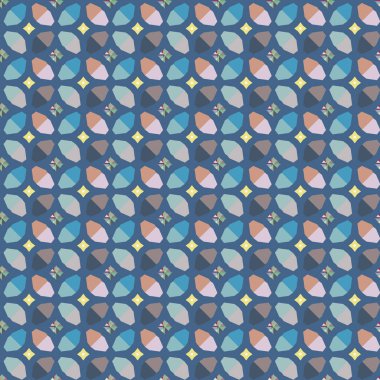 soyut kaleydoskop kumaş dikişsiz arkaplan, vektör illüstrasyonu 