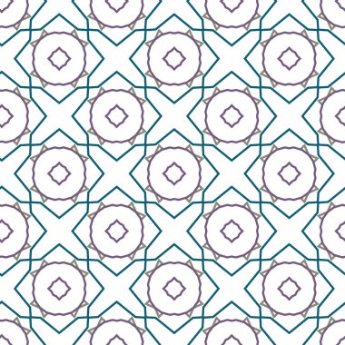 soyut kaleydoskop kumaş dikişsiz arkaplan, vektör illüstrasyonu 