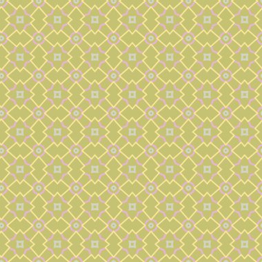 Geometrik şekilli kusursuz desen, vektör illüstrasyonu