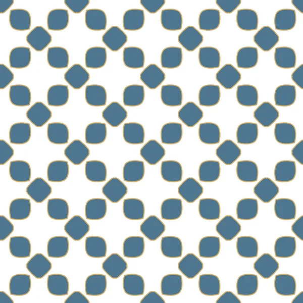 Geometrisches Muster Gitter Nahtlose Vektorabbildung — Stockvektor