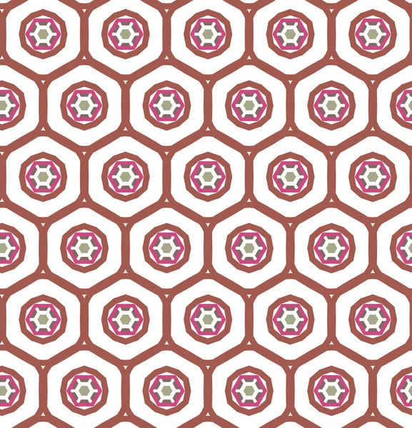 soyut kaleydoskop kumaş dikişsiz arkaplan, vektör illüstrasyonu 