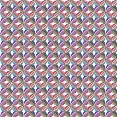 soyut kaleydoskop kumaş dikişsiz arkaplan, vektör illüstrasyonu 