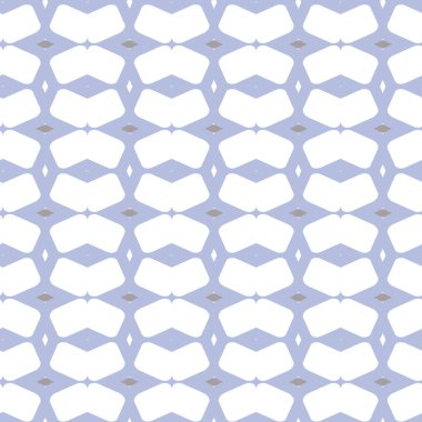 Geometrik şekilli kusursuz desen, vektör illüstrasyonu