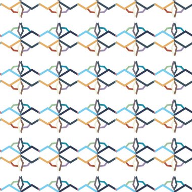 soyut kaleydoskop kumaş dikişsiz arkaplan, vektör illüstrasyonu 