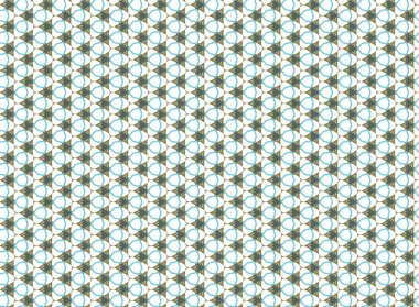 Geometrik şekilli kusursuz desen, vektör illüstrasyonu