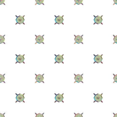 soyut kaleydoskop kumaş dikişsiz arkaplan, vektör illüstrasyonu 