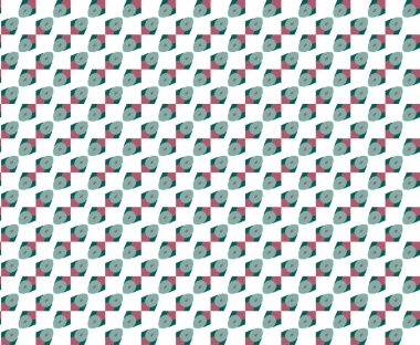 soyut kaleydoskop kumaş dikişsiz arkaplan, vektör illüstrasyonu 