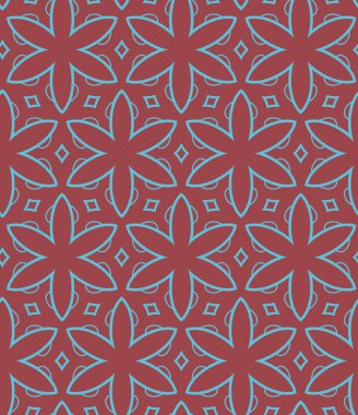 soyut kaleydoskop kumaş dikişsiz arkaplan, vektör illüstrasyonu 