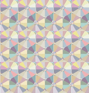 soyut kaleydoskop kumaş dikişsiz arkaplan, vektör illüstrasyonu 