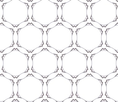Geometrik şekilli kusursuz desen, vektör illüstrasyonu