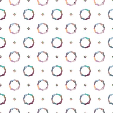 soyut kaleydoskop kumaş dikişsiz arkaplan, vektör illüstrasyonu 