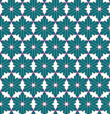 soyut kaleydoskop kumaş dikişsiz arkaplan, vektör illüstrasyonu 