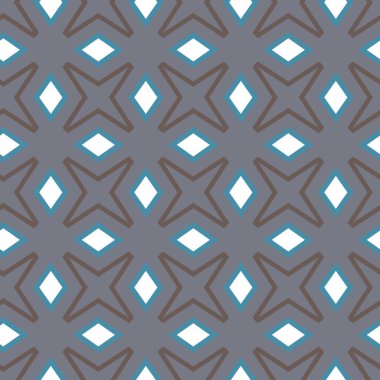 soyut kaleydoskop kumaş dikişsiz arkaplan, vektör illüstrasyonu 
