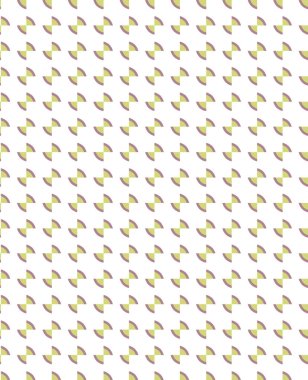 Geometrik şekilli kusursuz desen, vektör illüstrasyonu