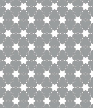 Geometrik şekilli kusursuz desen, vektör illüstrasyonu