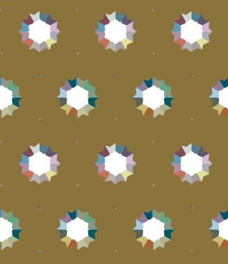 soyut kaleydoskop kumaş dikişsiz arkaplan, vektör illüstrasyonu 