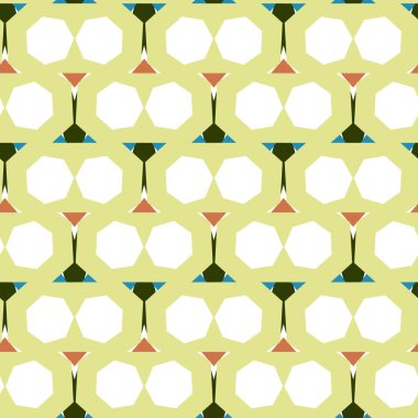 soyut kaleydoskop kumaş dikişsiz arkaplan, vektör illüstrasyonu 