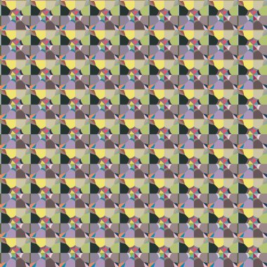 soyut kaleydoskop kumaş dikişsiz arkaplan, vektör illüstrasyonu 