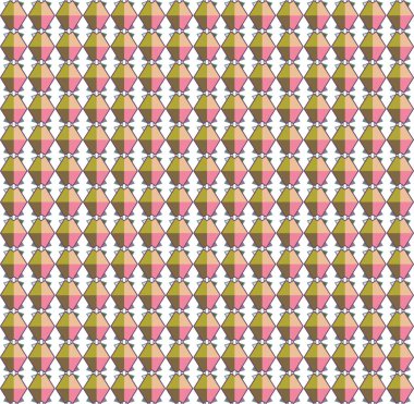 soyut kaleydoskop kumaş dikişsiz arkaplan, vektör illüstrasyonu 