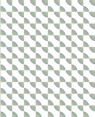 Geometrik şekilli kusursuz desen, vektör illüstrasyonu