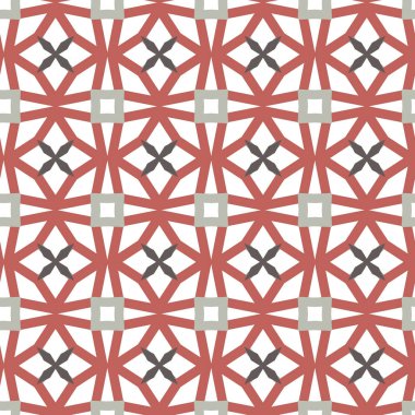 soyut kaleydoskop kumaş dikişsiz arkaplan, vektör illüstrasyonu 