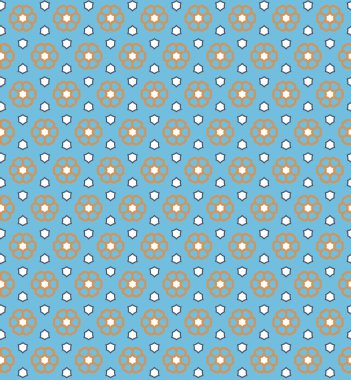 soyut kaleydoskop kumaş dikişsiz arkaplan, vektör illüstrasyonu 