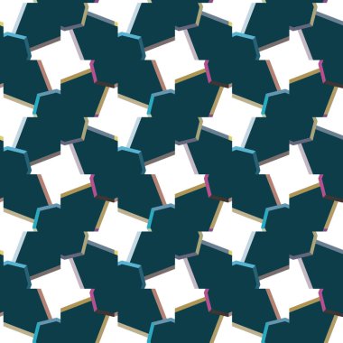 soyut kaleydoskop kumaş dikişsiz arkaplan, vektör illüstrasyonu 