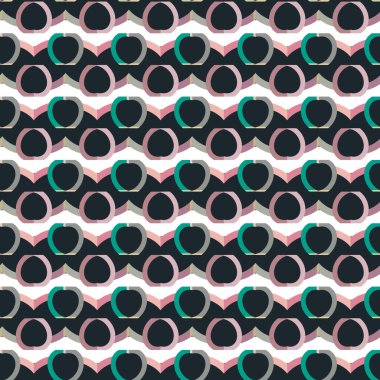 soyut kaleydoskop kumaş dikişsiz arkaplan, vektör illüstrasyonu 