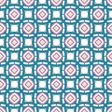 soyut kaleydoskop kumaş dikişsiz arkaplan, vektör illüstrasyonu 