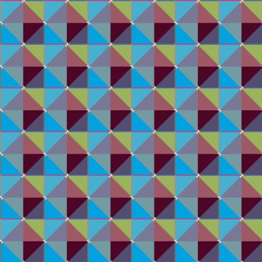 soyut kaleydoskop kumaş dikişsiz arkaplan, vektör illüstrasyonu 