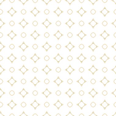 Geometrik şekilli kusursuz desen, vektör illüstrasyonu