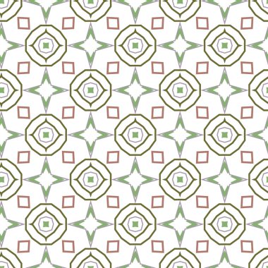 soyut kaleydoskop kumaş dikişsiz arkaplan, vektör illüstrasyonu 