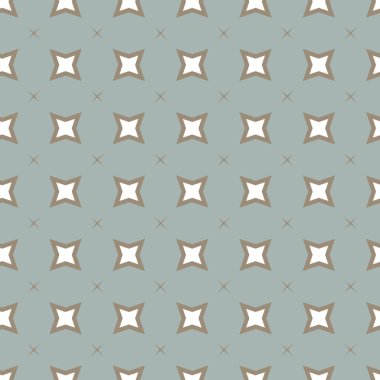 Geometrik şekilli kusursuz desen, vektör illüstrasyonu