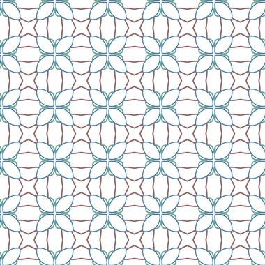 soyut kaleydoskop kumaş dikişsiz arkaplan, vektör illüstrasyonu 