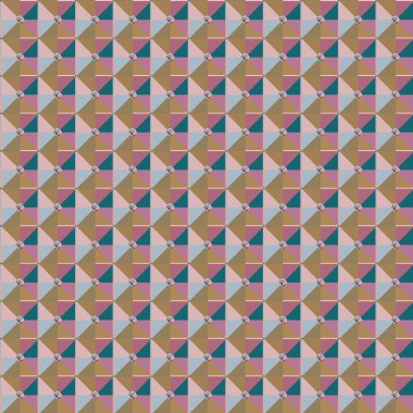 soyut kaleydoskop kumaş dikişsiz arkaplan, vektör illüstrasyonu 