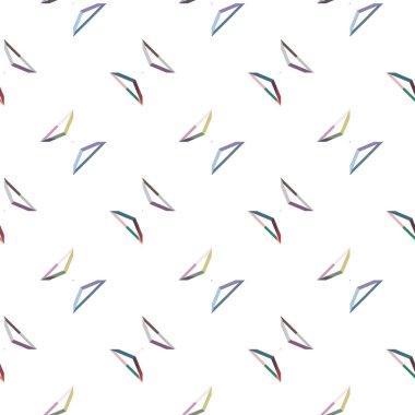 Soyut geometrik şekilli kusursuz desen