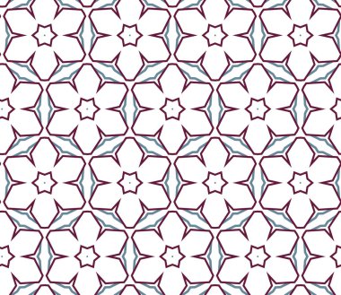 soyut kaleydoskop kumaş dikişsiz arkaplan, vektör illüstrasyonu 