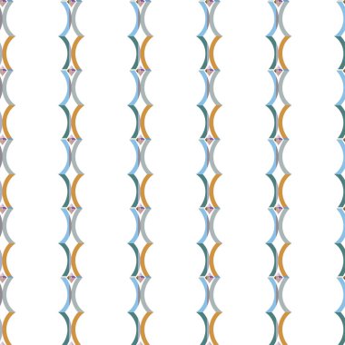 soyut kaleydoskop kumaş dikişsiz arkaplan, vektör illüstrasyonu 